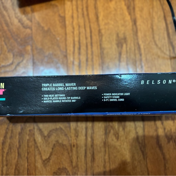Triple-Barrel Hair Waver—-Belson Gold’N Hot - Picture 5 of 8